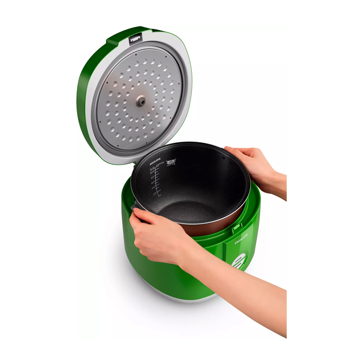 PHILIPS Rice Cooker 2 L - HD3131/30 Hijau